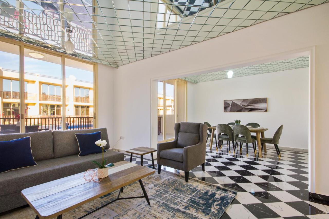 Bespoke Residences - 3 Bedroom Waikiki Townhouses ดูไบ ภายนอก รูปภาพ