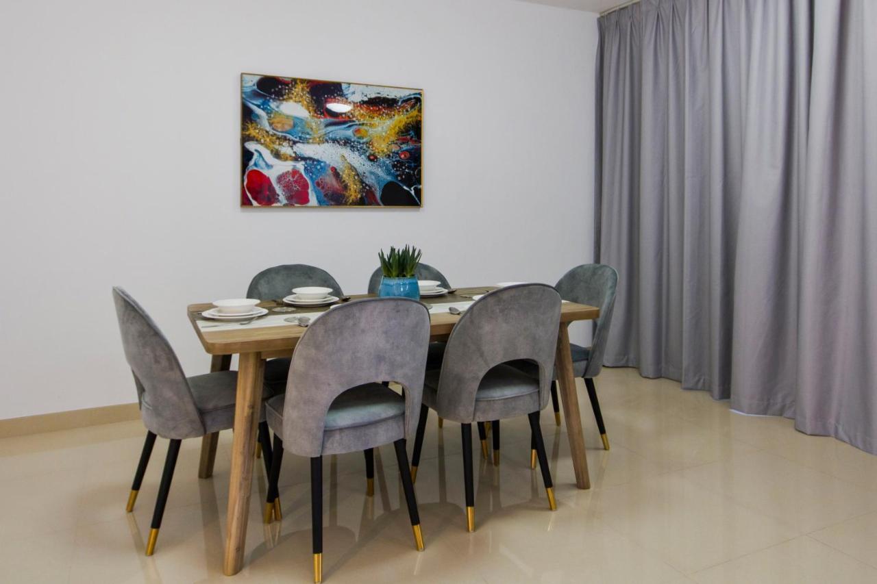 Bespoke Residences - 3 Bedroom Waikiki Townhouses ดูไบ ภายนอก รูปภาพ